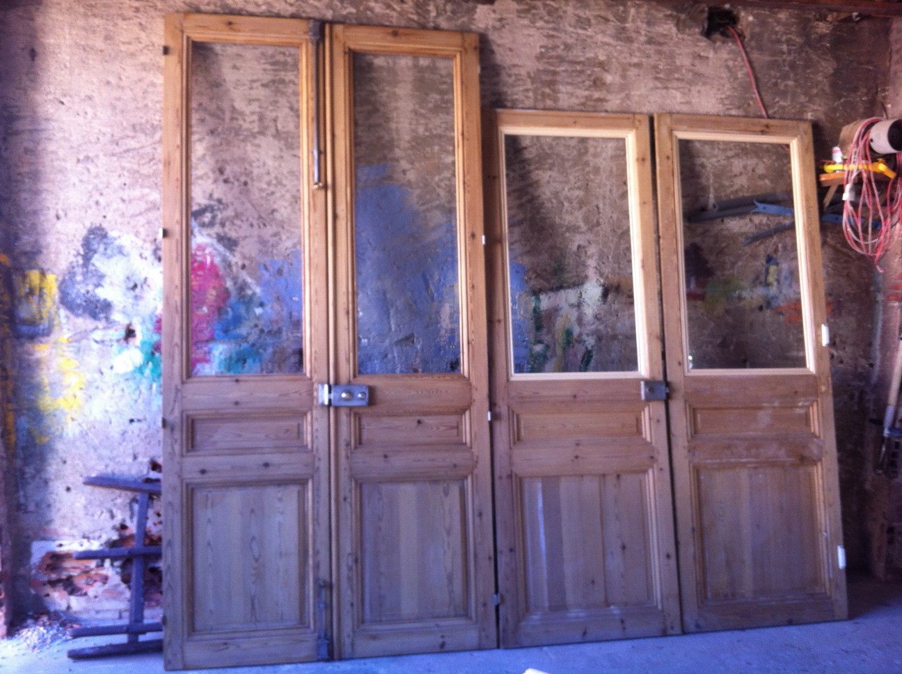  image renovation de porte en bois